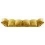 Folding mustard yellow fabric floor lounger by , Floor chairs - Ref: Foro24-325242, Price: 115,23 €, Discount: %