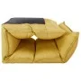 Folding mustard yellow fabric floor lounger by , Floor chairs - Ref: Foro24-325242, Price: 115,23 €, Discount: %