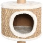 Árbol para gatos con poste rascador 123 cm hierba marina de vidaXL, Mobiliario para gatos - Ref: Foro24-170979, Precio: 98,53...