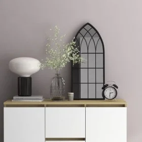 Schwarzer Eisen-Innenspiegel 70x30 cm von , Spiegel - Ref: Foro24-3093514, Preis: 74,11 €, Rabatt: %