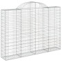 Cestas gaviones 30 uds forma de arco hierro 200x30x140/160 cm de , Maceteros y jardineras - Ref: Foro24-3146169, Precio: 2,00...