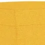 Banco de tela amarillo 70x35x41 cm de , Bancos - Ref: Foro24-349372, Precio: 50,60 €, Descuento: %
