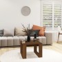 Mesa auxiliar madera contrachapada marrón roble 50x50x35 cm de , Mesas auxiliares - Ref: Foro24-825827, Precio: 34,75 €, Desc...
