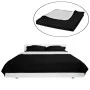 Colcha acolchada a doble cara negro blanco 220x240 cm de , Colchas y edredones - Ref: Foro24-130887, Precio: 16,58 €, Descuen...