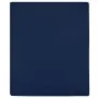 Sábanas bajeras jersey 2 uds algodón azul marino 90x200 cm de , Sábanas - Ref: Foro24-136231, Precio: 24,96 €, Descuento: %