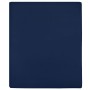 Sábanas bajeras jersey 2 uds algodón azul marino 90x200 cm de , Sábanas - Ref: Foro24-136231, Precio: 25,48 €, Descuento: %