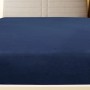 Sábana bajera jersey algodón azul marino 140x200 cm de , Sábanas - Ref: Foro24-136238, Precio: 18,30 €, Descuento: %