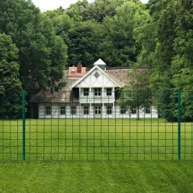 Green steel Euro fence 20x1.2 m by , fence panels - Ref: Foro24-142816, Price: 115,16 €, Discount: %