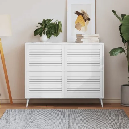 Puerta de armario lamas 4 uds madera pino blanco 39,5x59,4 cm de , Puertas de armarios - Ref: Foro24-151150, Precio: 65,34 €,...