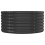 Jardinera arriate acero recubierto polvo antracita 152x80x36 cm de , Maceteros y jardineras - Ref: Foro24-318916, Precio: 52,...
