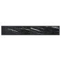 Mesa consola vidrio templado mármol negro 220x35x75,5 cm de , Mesas auxiliares - Ref: Foro24-331693, Precio: 110,12 €, Descue...