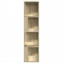 Mueble de esquina madera contrachapada roble Sonoma 33x33x132cm de , Taquillas y armarios de almacenamiento - Ref: Foro24-809...