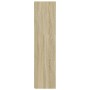 Mueble de esquina madera contrachapada roble Sonoma 33x33x132cm de , Taquillas y armarios de almacenamiento - Ref: Foro24-809...