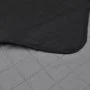 Quilted double-sided black and grey bedspread 230x260 cm by , Bedspreads and duvets - Ref: Foro24-130885, Price: 21,08 €, Dis...