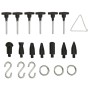 Set de reparación de abolladuras de coche sin pintura 76 piezas de , Herramientas de mano - Ref: Foro24-210624, Precio: 118,4...