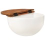 Mesa de centro de madera maciza reciclada blanca 50x27 cm de , Mesas de centro - Ref: Foro24-351754, Precio: 99,67 €, Descuen...