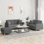 Juego de sofás con cojines 3 piezas tela gris oscuro by , Sofas - Ref: Foro24-3202111, Price: 513,05 €, Discount: %