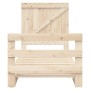 Estructura de cama con cabecero madera maciza de pino 90x200 cm de , Camas y somieres - Ref: Foro24-3281556, Precio: 143,40 €...