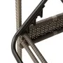 Tumbona con cojín ratán sintético gris 63x200x81 cm by , Loungers - Ref: Foro24-368301, Price: 165,77 €, Discount: %