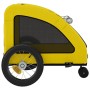 Remolque de bicicleta mascotas hierro tela Oxford amarillo de , Cochecitos para mascotas - Ref: Foro24-93973, Precio: 102,06 ...