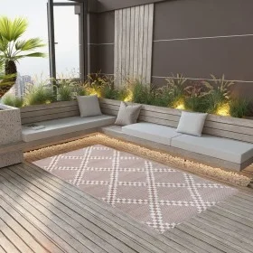 Alfombra de exterior PP marrón 190x290 cm de vidaXL, Protectores para exterior - Ref: Foro24-310435, Precio: 57,77 €, Descuen...