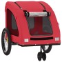 Remolque de bicicleta mascotas hierro tela Oxford rojo de , Cochecitos para mascotas - Ref: Foro24-93971, Precio: 102,51 €, D...