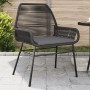 Sillones de jardín con cojines 2 uds ratán sintético negro de , Sillas de jardín - Ref: Foro24-369095, Precio: 130,17 €, Desc...