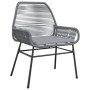 Sillones de jardín con cojines 2 uds ratán sintético gris de , Sillas de jardín - Ref: Foro24-369097, Precio: 120,33 €, Descu...