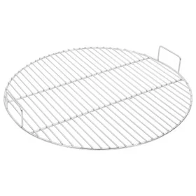 Parrilla redonda de BBQ con asas acero inoxidable 304 Ø54 cm de , Accesorios para barbacoas - Ref: Foro24-4010559, Precio: 47...