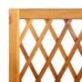 Jardinera con enrejado y estante acacia maciza 55x29,5x152 cm de , Maceteros y jardineras - Ref: Foro24-364898, Precio: 75,00...