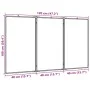 Pizarra magnética plegable aluminio 120x100x1,7 cm de , Paneles de exposición - Ref: Foro24-4005359, Precio: 60,39 €, Descuen...