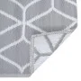 Alfombra de exterior PP gris 160x230 cm de vidaXL, Protectores para exterior - Ref: Foro24-310422, Precio: 36,52 €, Descuento: %