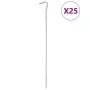 Clavijas para tienda 24 uds acero galvanizado 17 cm Ø7 mm de , Accesorios para tiendas de campaña - Ref: Foro24-4009325, Prec...