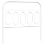 Cabecero de metal blanco 100 cm de , Cabeceros y pies de cama - Ref: Foro24-377195, Precio: 32,92 €, Descuento: %