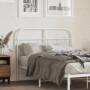 Cabecero de metal blanco 120 cm de , Cabeceros y pies de cama - Ref: Foro24-377197, Precio: 38,48 €, Descuento: %