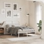 Cabecero de metal blanco 120 cm de , Cabeceros y pies de cama - Ref: Foro24-377197, Precio: 38,48 €, Descuento: %