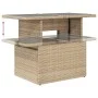 Set sofás de jardín 7 piezas y cojines ratán sintético beige by , Garden sets - Ref: Foro24-3274979, Price: 479,90 €, Discoun...