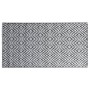 Alfombra de exterior PP blanco y negro 190x290 cm de vidaXL, Protectores para exterior - Ref: Foro24-310431, Precio: 58,36 €,...