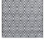 Alfombra de exterior PP blanco y negro 190x290 cm de vidaXL, Protectores para exterior - Ref: Foro24-310431, Precio: 58,36 €,...