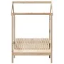 Banco con techo madera maciza de pino 117,5x70x176,5 cm de , Bancos - Ref: Foro24-846994, Precio: 122,32 €, Descuento: %