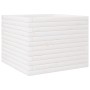 Jardinera de madera maciza de pino blanca 60x60x46 cm de , Maceteros y jardineras - Ref: Foro24-3282410, Precio: 142,53 €, De...