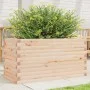 Jardinera de madera maciza de pino 90x40x46 cm de , Maceteros y jardineras - Ref: Foro24-3282444, Precio: 126,46 €, Descuento: %