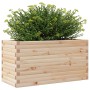 Jardinera de madera maciza de pino 90x40x46 cm de , Maceteros y jardineras - Ref: Foro24-3282444, Precio: 128,50 €, Descuento: %