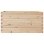 Jardinera de madera maciza de pino 90x40x46 cm de , Maceteros y jardineras - Ref: Foro24-3282444, Precio: 126,46 €, Descuento: %