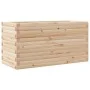Jardinera de madera maciza de pino 90x40x46 cm de , Maceteros y jardineras - Ref: Foro24-3282444, Precio: 126,46 €, Descuento: %