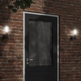 Aplique de exterior de acero inoxidable negro de , Iluminación de exterior - Ref: Foro24-4006240, Precio: 27,25 €, Descuento: %