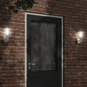 Apliques de exterior 2 unidades acero inoxidable plateado de , Iluminación de exterior - Ref: Foro24-4006237, Precio: 47,11 €...