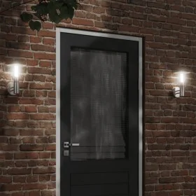 Apliques de exterior 2 unidades acero inoxidable plateado de , Iluminación de exterior - Ref: Foro24-4006237, Precio: 46,38 €...
