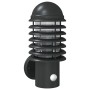 Aplique de exterior con sensor acero inoxidable negro de , Iluminación de exterior - Ref: Foro24-4006254, Precio: 41,89 €, De...
