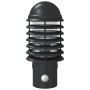 Aplique de exterior con sensor acero inoxidable negro de , Iluminación de exterior - Ref: Foro24-4006254, Precio: 41,89 €, De...